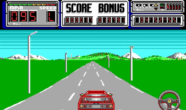 Скриншот из игры Crazy Cars 2 под номером 6