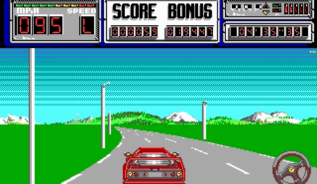 Скриншот из игры Crazy Cars 2 под номером 8