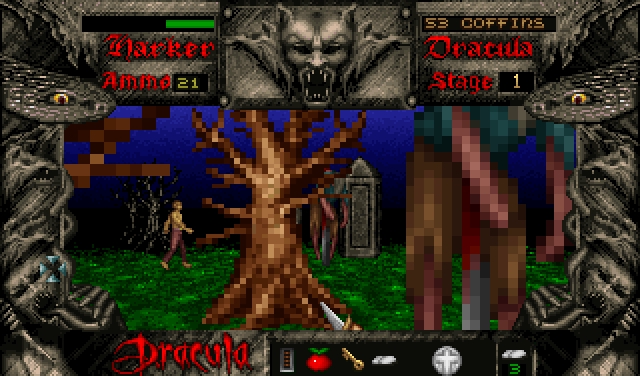 Скриншот из игры Bram Stoker