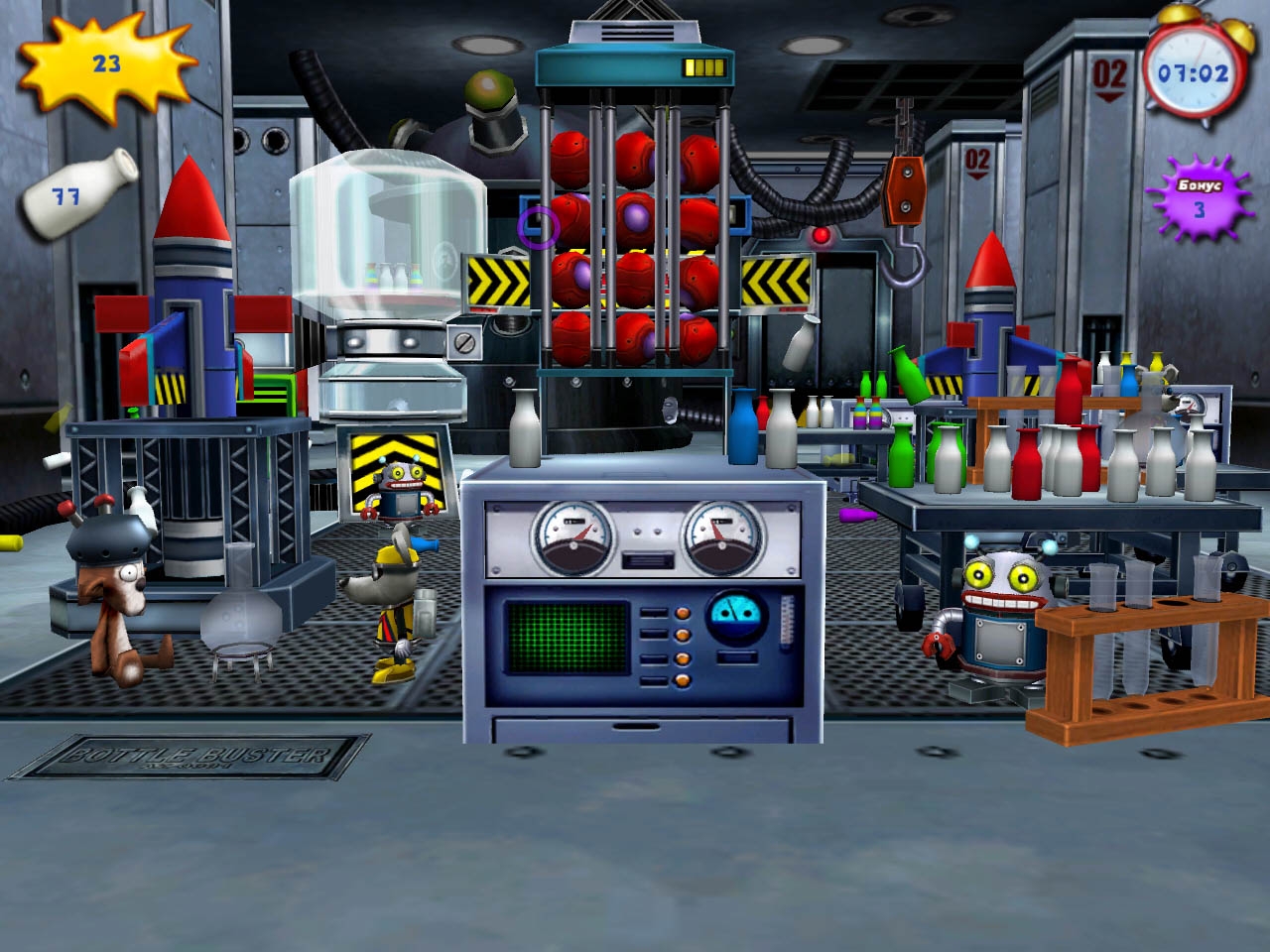Скриншот из игры BottleBuster под номером 4