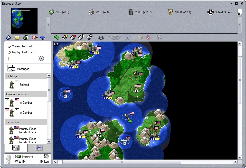 Скриншот из игры Empires of Steel под номером 4