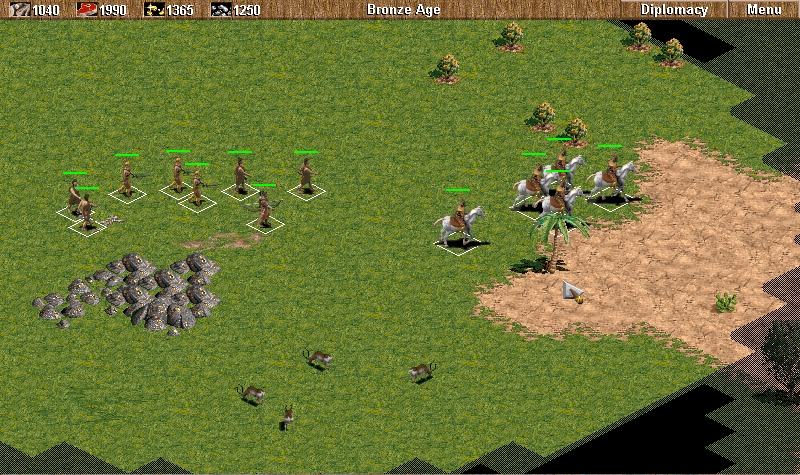 Скриншот из игры Age Of Empires под номером 1