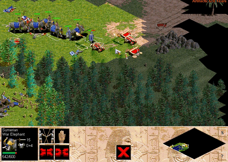 Скриншот из игры Age Of Empires под номером 10