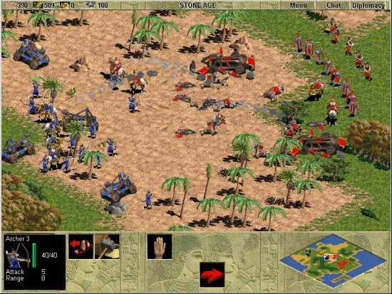 Скриншот из игры Age Of Empires под номером 25