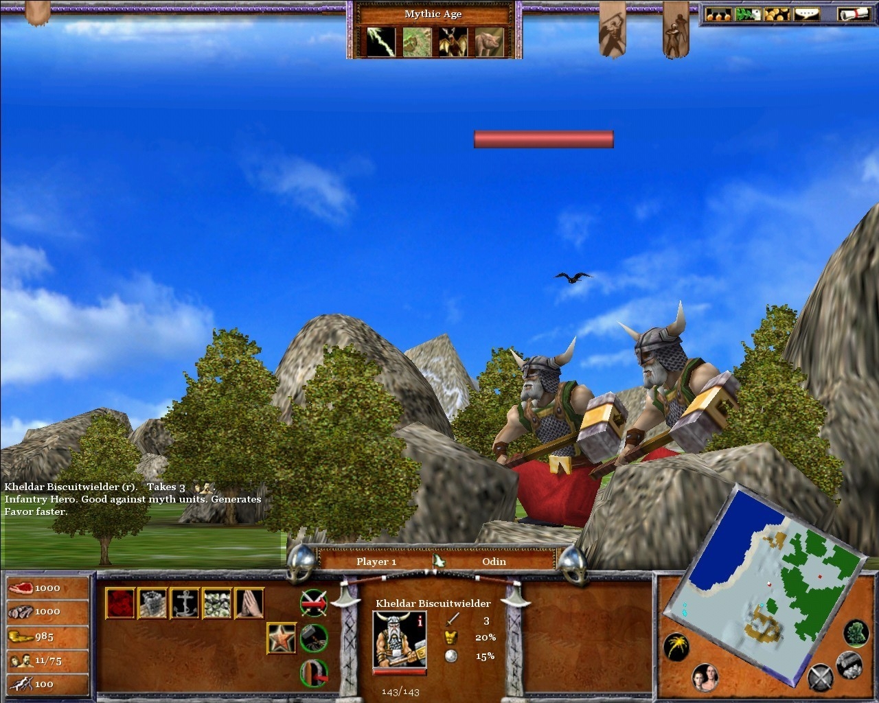 Скриншот из игры Age of Mythology под номером 1