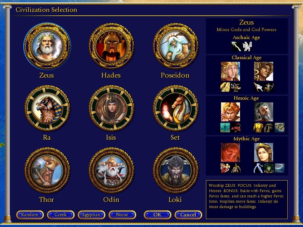 Скриншот из игры Age of Mythology под номером 30