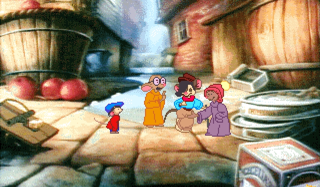 Скриншот из игры An American Tail: Fievel Goes West под номером 11