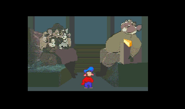 Скриншот из игры An American Tail: Fievel Goes West под номером 22