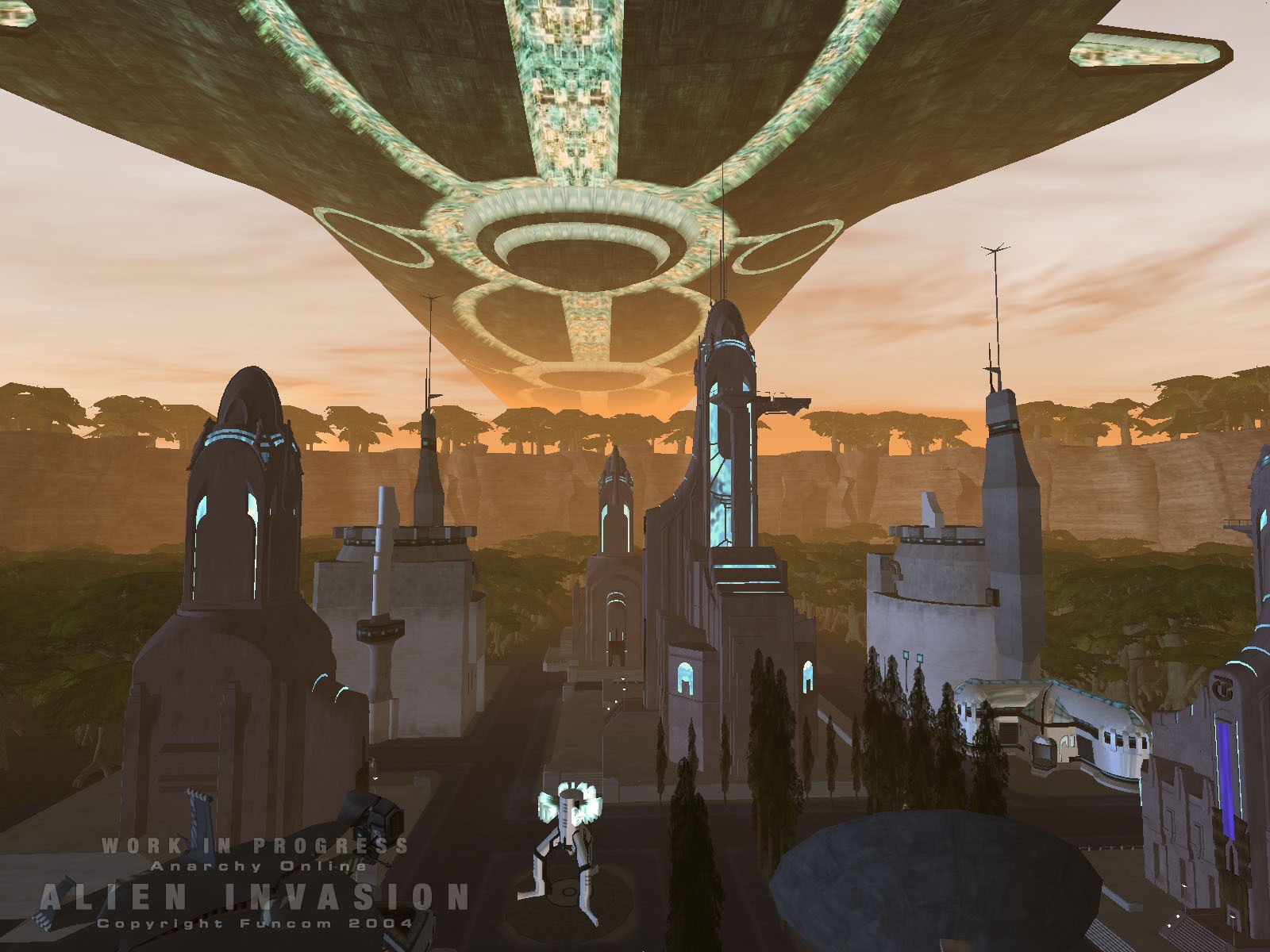 Скриншот из игры Anarchy Online: Alien Invasion под номером 3