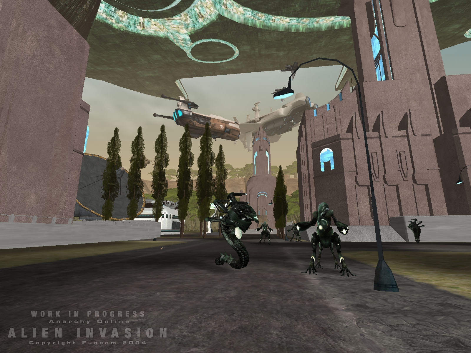 Скриншот из игры Anarchy Online: Alien Invasion под номером 5