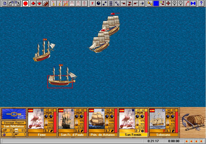 Скриншот из игры Age of Sail под номером 3