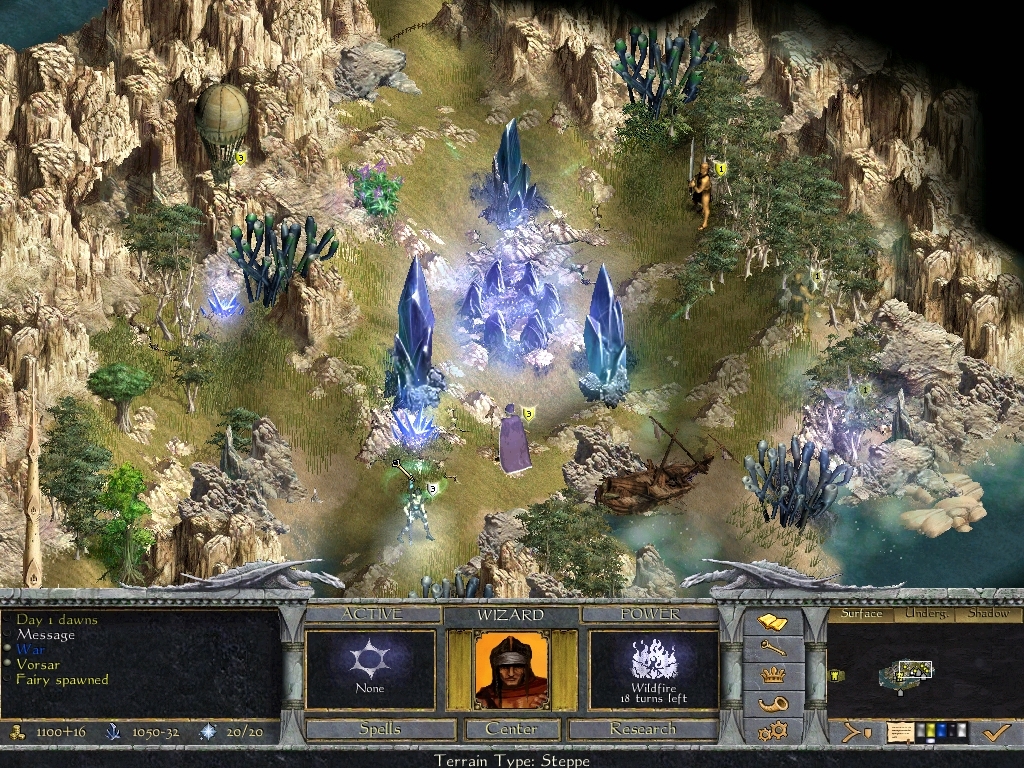 Скриншот из игры Age of Wonders: Shadow Magic под номером 1