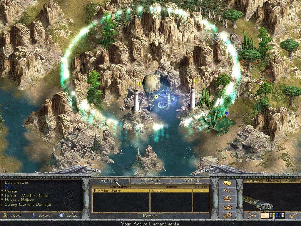 Скриншот из игры Age of Wonders: Shadow Magic под номером 10