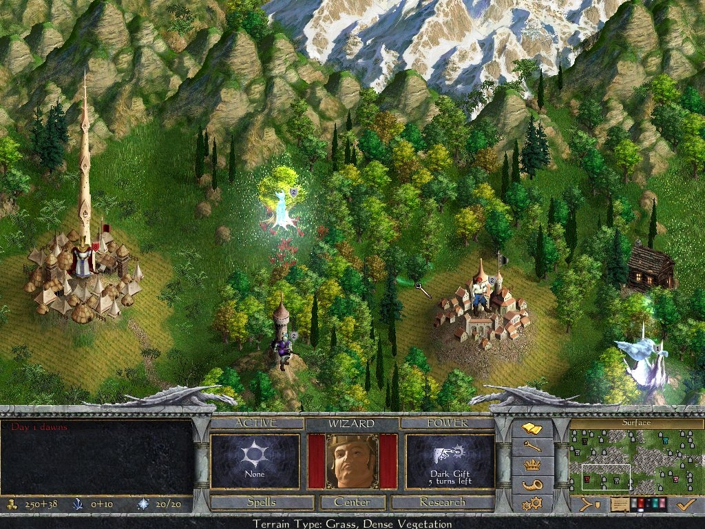 Скриншот из игры Age of Wonders: Shadow Magic под номером 2