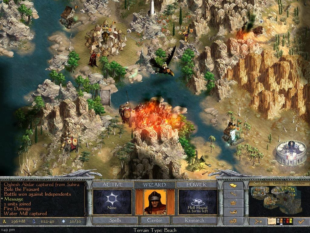 Скриншот из игры Age of Wonders: Shadow Magic под номером 8