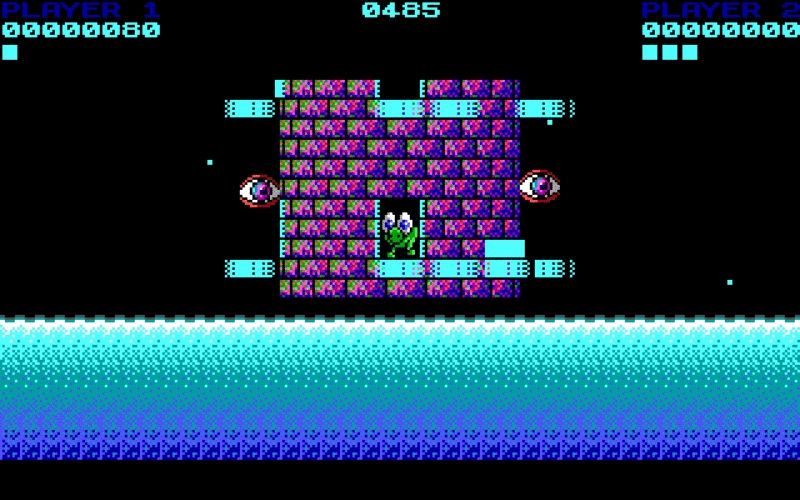Скриншот из игры Tower Toppler (Nebulus) под номером 4