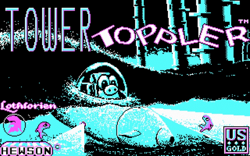 Скриншот из игры Tower Toppler (Nebulus) под номером 5