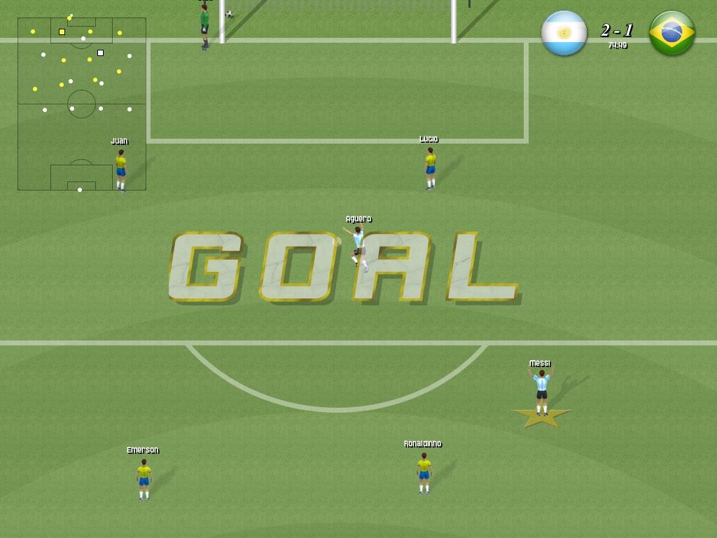 Скриншот из игры Awesome Soccer под номером 1