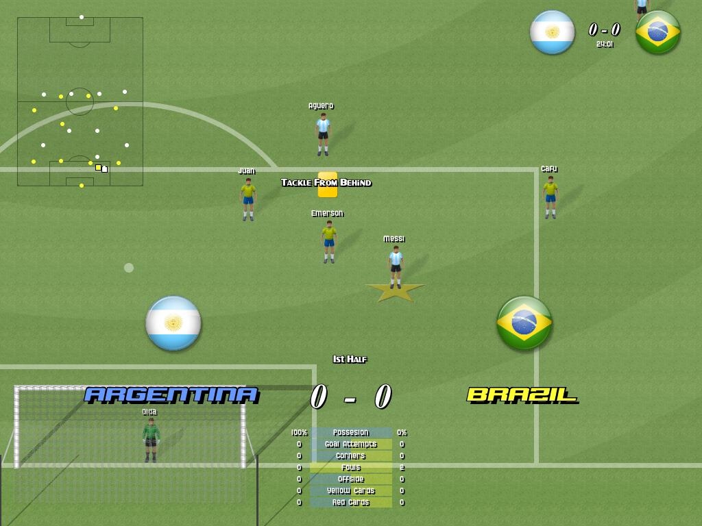 Скриншот из игры Awesome Soccer под номером 10