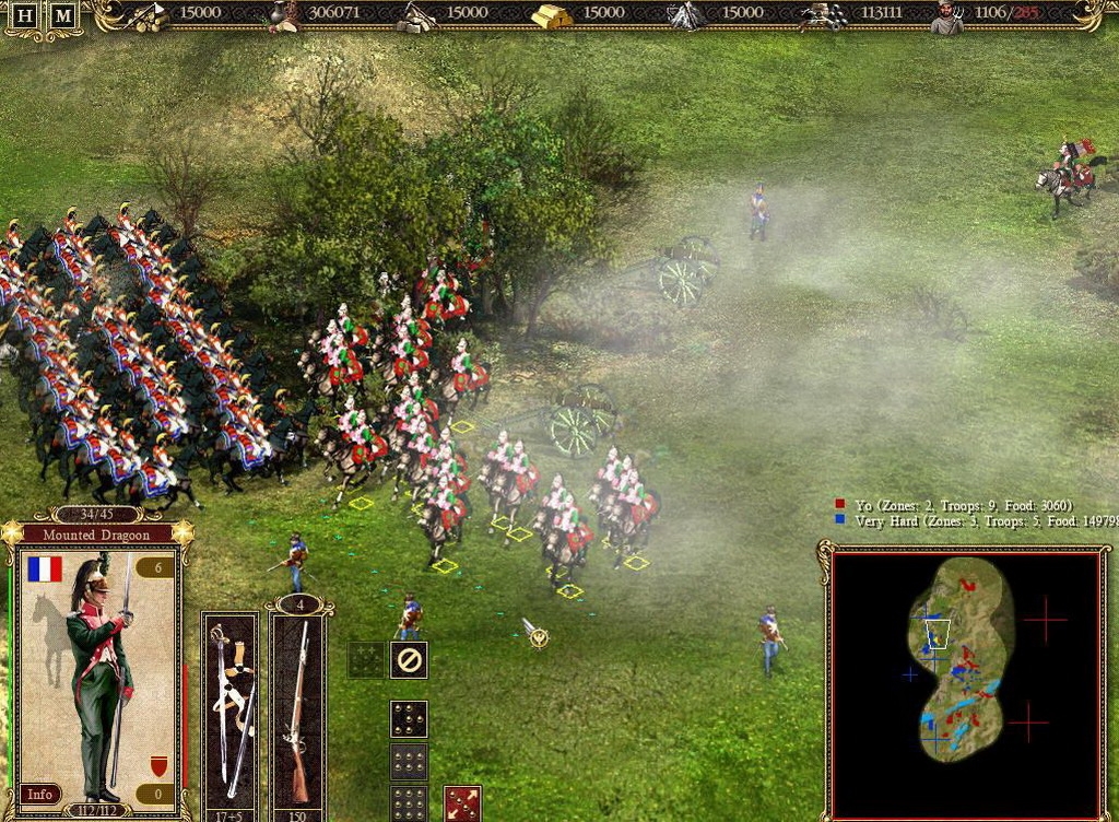 Скриншот из игры Cossacks II: Napoleonic Wars под номером 3