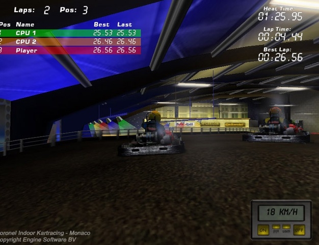 Скриншот из игры Coronel Indoor Kartracing под номером 6