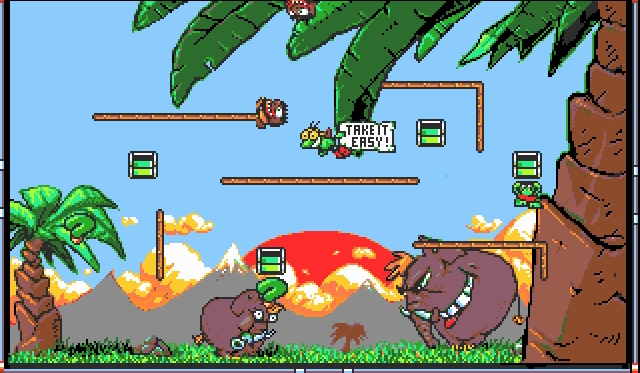 Скриншот из игры Cool Croc Twins под номером 1