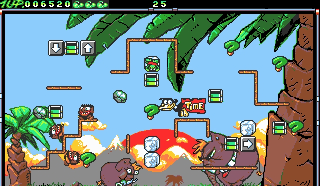 Скриншот из игры Cool Croc Twins под номером 3