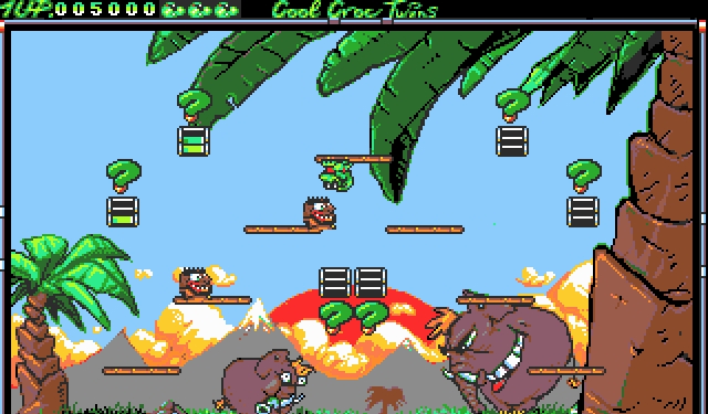 Скриншот из игры Cool Croc Twins под номером 6