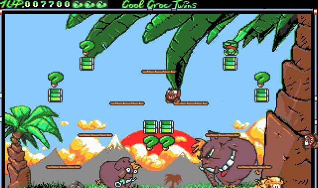 Скриншот из игры Cool Croc Twins под номером 7
