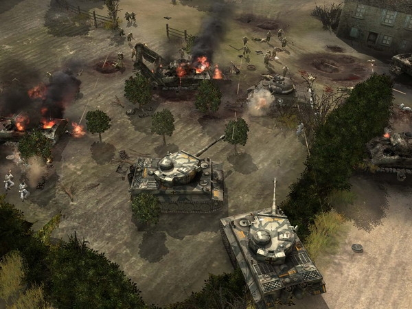 Скриншот из игры Company of Heroes под номером 10