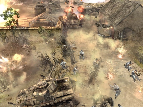 Скриншот из игры Company of Heroes под номером 13
