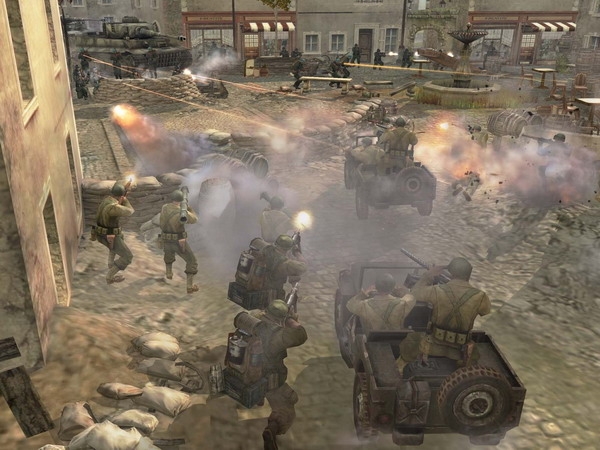 Скриншот из игры Company of Heroes под номером 23