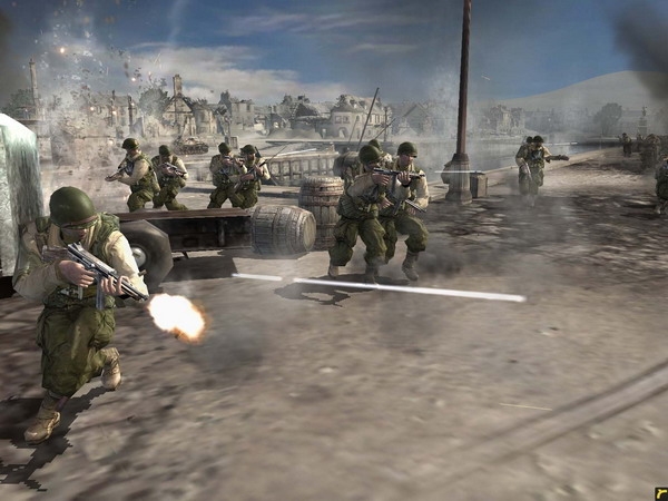 Скриншот из игры Company of Heroes под номером 25