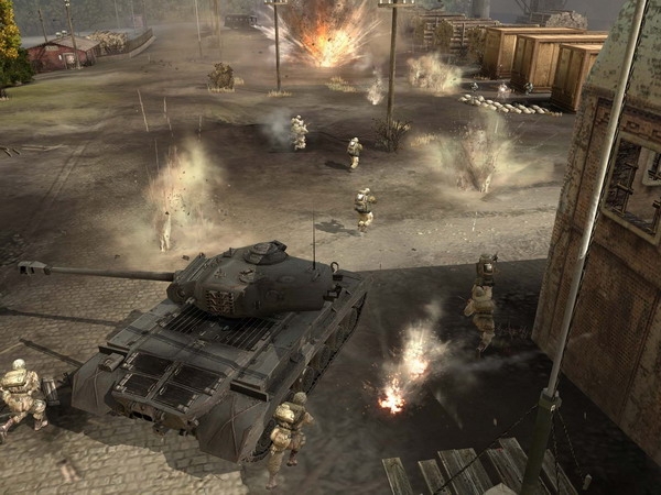 Скриншот из игры Company of Heroes под номером 28