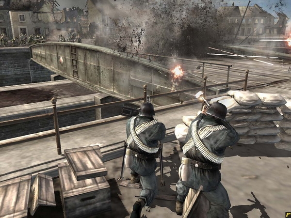 Скриншот из игры Company of Heroes под номером 29