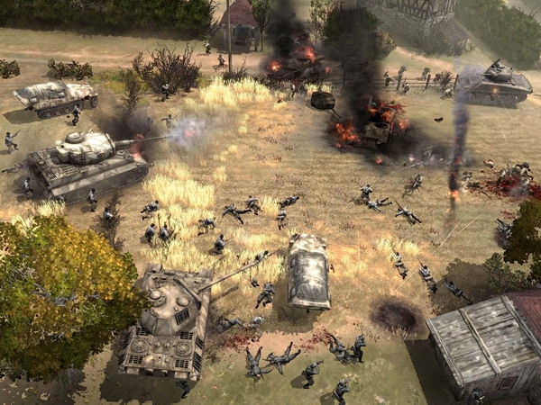 Скриншот из игры Company of Heroes под номером 8