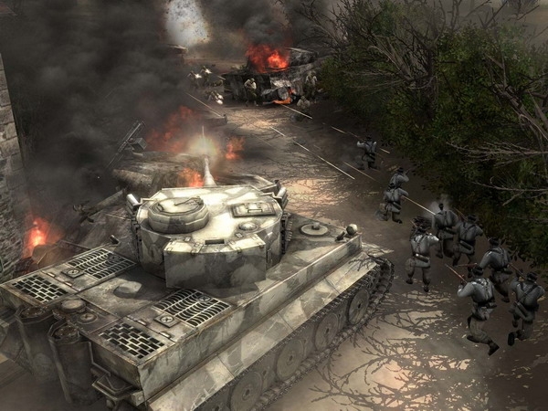 Скриншот из игры Company of Heroes под номером 9