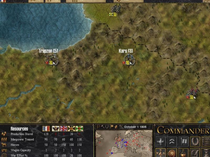 Скриншот из игры Commander: Napoleon at War под номером 1