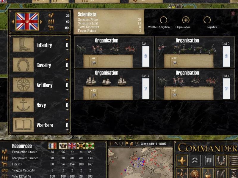 Скриншот из игры Commander: Napoleon at War под номером 2