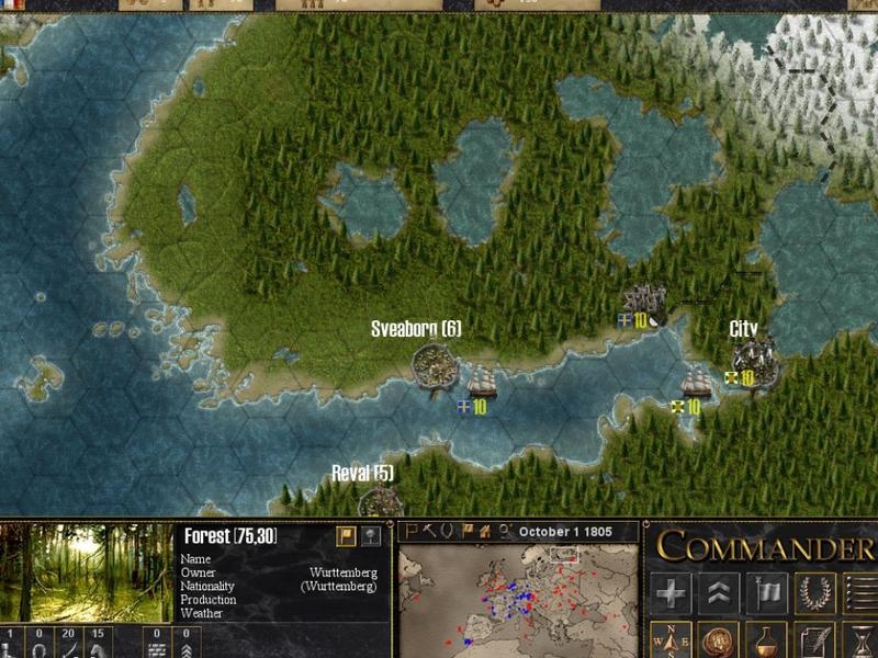 Скриншот из игры Commander: Napoleon at War под номером 3