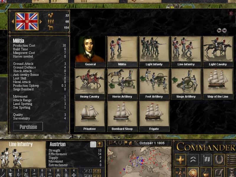 Скриншот из игры Commander: Napoleon at War под номером 4