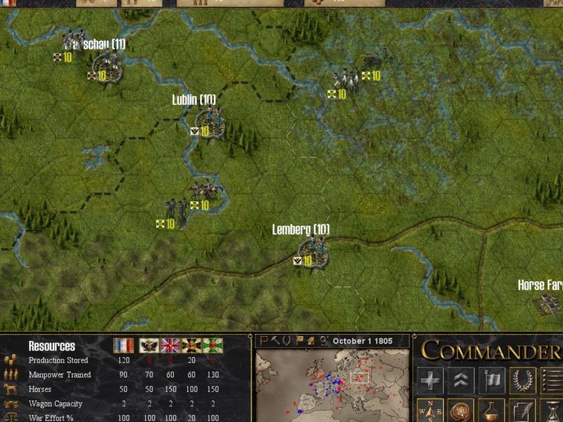 Скриншот из игры Commander: Napoleon at War под номером 6