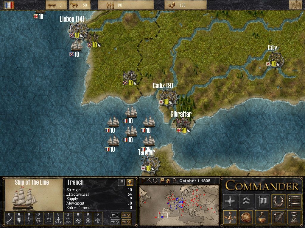 Скриншот из игры Commander: Napoleon at War под номером 9