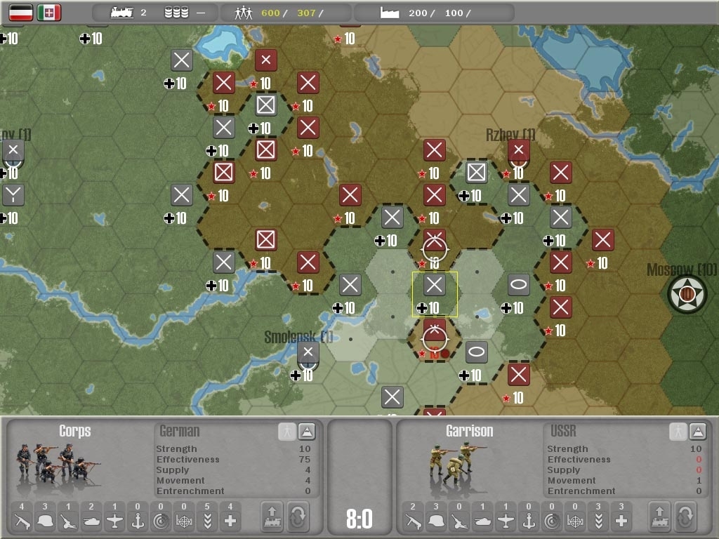 Скриншот из игры Commander: Europe at War под номером 10