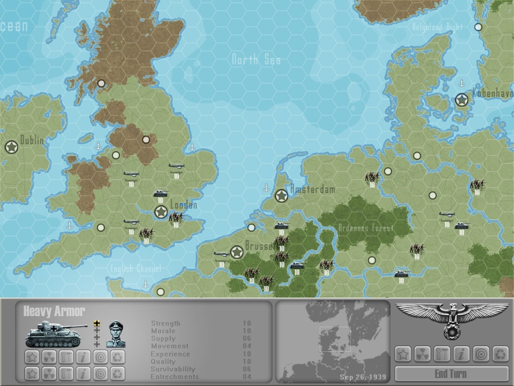 Скриншот из игры Commander: Europe at War под номером 19