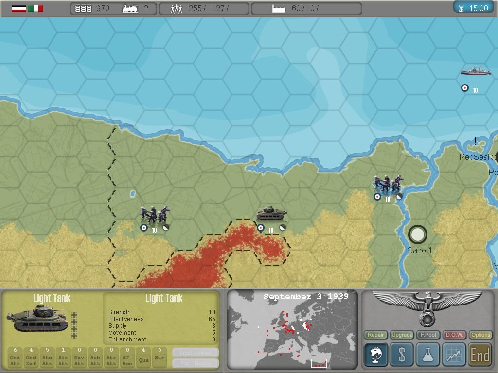 Скриншот из игры Commander: Europe at War под номером 2