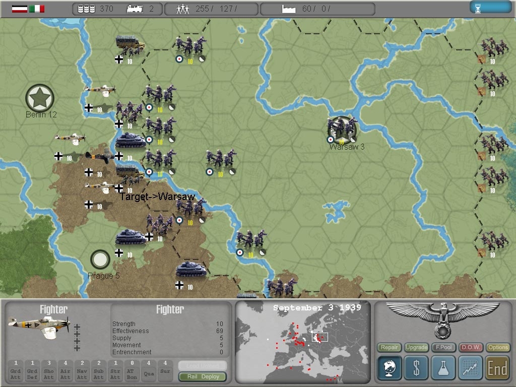 Скриншот из игры Commander: Europe at War под номером 3