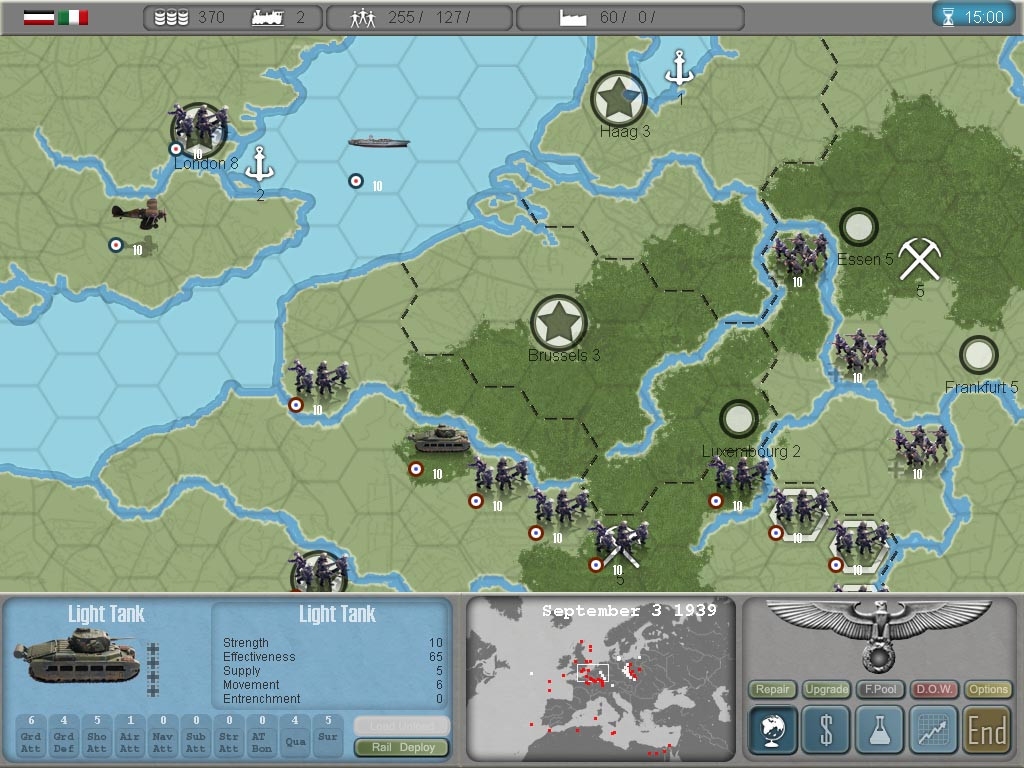 Скриншот из игры Commander: Europe at War под номером 5