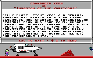 Скриншот из игры Commander Keen: Marooned on Mars под номером 1