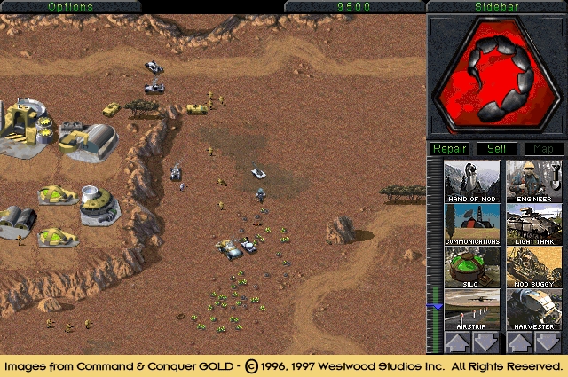 Скриншот из игры Command & Conquer Gold под номером 1